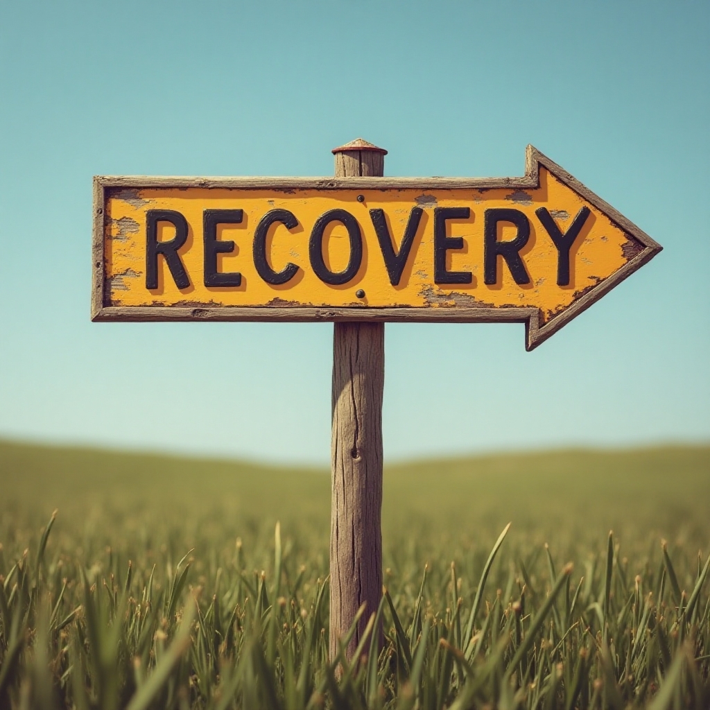 Understanding recovery - signpost pointing the way